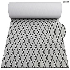 Подложка за декинг от EVA пяна- сива ромб настилка за лодка/ яхта - ZU809